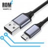 Cables de carga microUSB reforzados para smartphones y accesorios