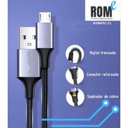 Cables de carga microUSB reforzados para smartphones y accesorios