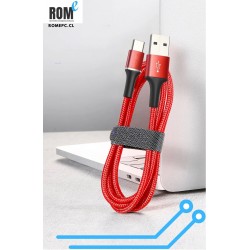 Cable de carga rápida tipo C reforzado con RGB